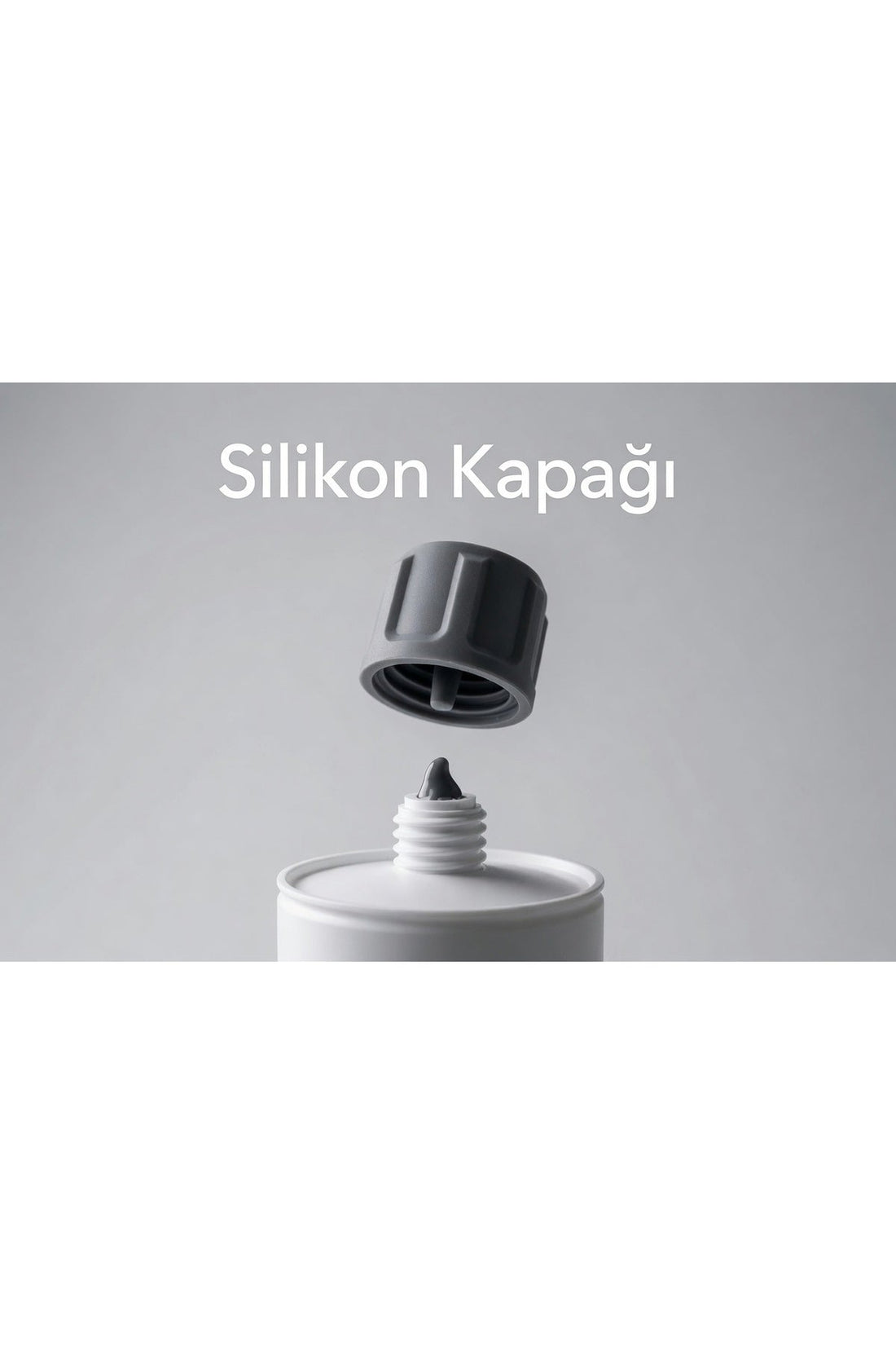 Silikon kartuş ve tüp kapağı