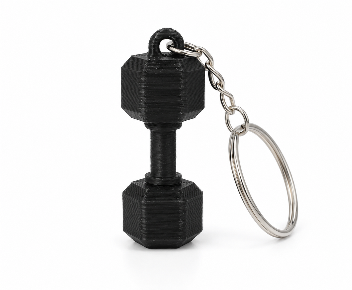 Dumbbell Anahtarlık - Siyah